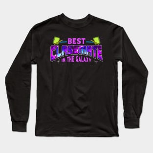 Cute Best Classmate In The Galaxy Space Galactic Long Sleeve T-Shirt